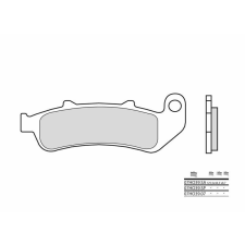 BREMBO Street Carbon Kerámia Fékbetétek - 07HO3907 egyéb motorkerékpár alkatrész
