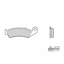 BREMBO Street Sinterált Fém Fékbetétek - 07HO29SP egyéb motorkerékpár alkatrész