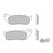 BREMBO Street szénszálas-kerámia fékbetétek - 07HO13CC egyéb motorkerékpár alkatrész