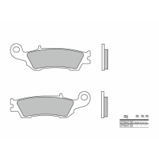 BREMBO terepjáró szinterelt fémbetétek - 07YA47SX egyéb motorkerékpár alkatrész