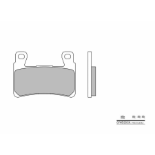 BREMBO utcai szinterelt fékbetétek - 07HD20SA egyéb motorkerékpár alkatrész