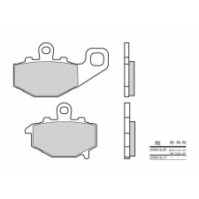 BREMBO utcai szinterelt fékbetétek - 07KA16SP egyéb motorkerékpár alkatrész