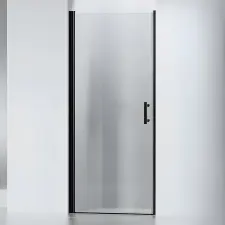  Bremen .||. Black 100 nyíló zuhanyajtó, 190cm, 5mm, NANO fürdőkellék