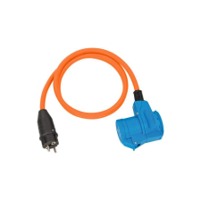 Brennenstuhl 1132910525 230V Kemping CEE derékszögű adapterkábel 1.5m - Narancssárga (1132910525) kábel és adapter