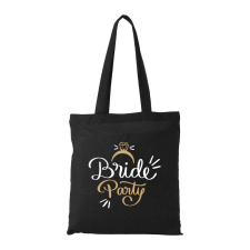  Bride party - Bevásárló táska fekete ajándéktárgy