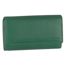  Brifkó fazonú zöld színű bőr pénztárca Gina Monti pénztárca