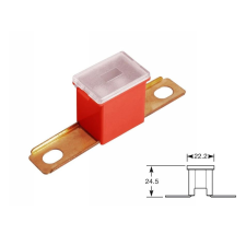 Bright Ride Biztosíték japán csavaros fekvő 50A (piros) autóalkatrész