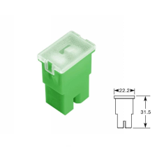 Bright Ride Biztosíték | japán sarus | 40A (zöld) autóalkatrész