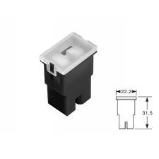 Bright Ride Biztosíték japán sarus 80A (fekete) autóalkatrész