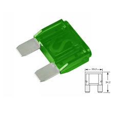 Bright Ride Biztosíték maxi 30A (zöld) autóalkatrész