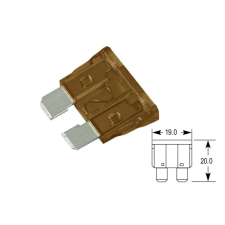 Bright Ride Biztosíték normál késes 7,5A (barna) autóalkatrész