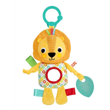  BRIGHT STARTS Játék dallamokkal C-karikán oroszlán Huggin&#039; Lights ™0hó+ készségfejlesztő