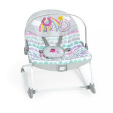 BRIGHT STARTS Rezgő hintaszék Rosy Rainbow™ 0hó+ 18 kg-ig babahinta