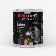 Brill Wolfland nyúl brokkolival és quinoaval 800g kutyaeledel