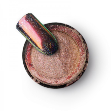 BrillBird - DIAMOND HOLO KRÓM POR - RUSSIAN GOLD@ körömdíszítő