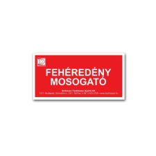 Brilliance matrica - fehéredény mosogató információs címke