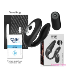 BRILLY GLAM párvibrátor, pulzációs csiklóággal, távirányítóval vibrátorok