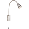Briloner Tusi LED-es éjjeli lámpa matt-nikkel