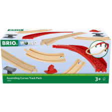 BRIO 63399500 Hegy és völgy vasútpálya szett (63399500) autópálya és játékautó