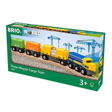 BRIO három vagonos tehervonat (33982) kisvasút