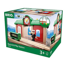 BRIO Record & Play állomás (33578) autópálya és játékautó