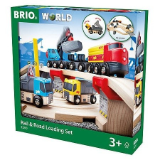  BRIO Vasúti közúti kő rakodó készlet (33210) kisvasút