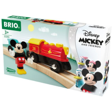 BRIO World 32265 Mickey egér akkumulátoros kisvasút (7312350322651) autópálya és játékautó