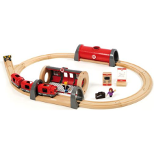 BRIO World 33513 Vasút készlet metrószettel és peronnal (33513) kisvasút