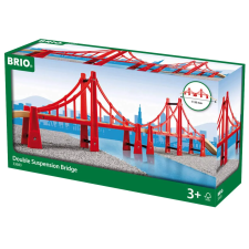 BRIO World Dupla híd autópálya és játékautó