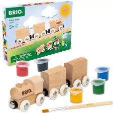 BRIO World Paint Train Festhető Vonat Készlet kreatív és készségfejlesztő