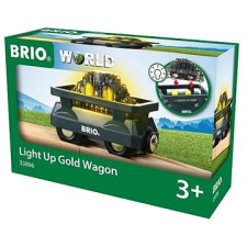 BRIO World Világítós aranyszállító vagon 33896 modellvasút szett