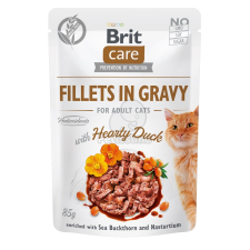 Brit Brit Care Cat Fillets in Gravy - Duck 24 x 85 g macskaeledel
