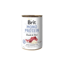 Brit Brit Mono Protein Lamb & Rice 24 x 400 g kutyaeledel