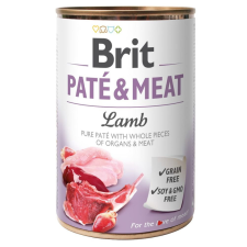 Brit Brit Pástétom & Meat Lamb 6 x 400 g kutyaeledel