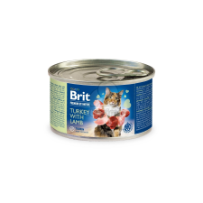 Brit Brit Premium by Nature Cat - Turkey with Lamb 6 x 200 g macskaeledel