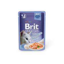 Brit Brit Premium Cat Jelly - Salmon Fillets 6 x 85 g macskaeledel