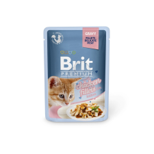 Brit Brit Premium Kitten Gravy - Chicken Fillets 6 x 85 g macskaeledel