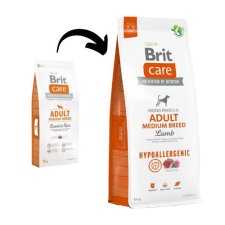  Brit Care Adult Medium Breed Lamb & Rice kutyatáp – 1 kg kutyaeledel