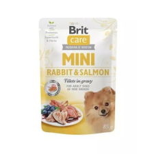 Brit Care Brit Care Mini Rabbit&Salmon fillets in gravy 85 g kutyaeledel