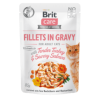 Brit Care Cat Fillets in Gravy with Tender Turkey & Savory Salmon 12x85 g