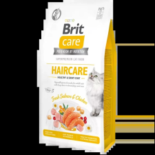  Brit Care Cat Grain Free HAIRCARE Salmon and Chicken 2kg macskaeledel