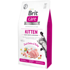 Brit Care Cat Grain Free KITTEN Chicken and Turkey 7kg macskaeledel