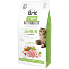 Brit Care Cat Grain Free SENIOR WEIGHT CONTROL Chicken 400 g macskaeledel