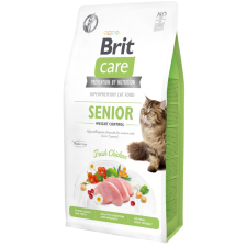 Brit Care Cat Grain Free Senior Weight Control macskatáp 7kg macskaeledel