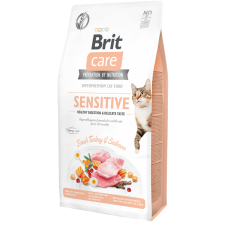 Brit Care Cat Grain-Free Sensitive Healthy Digestion & Delicate Taste 7 kg macskaeledel