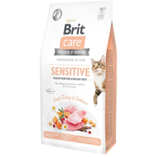 Brit Care Cat Grain Free SENSITIVE Turkey and Salmon 400 g macskaeledel
