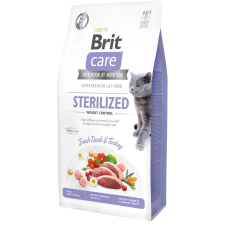  Brit Care Cat Grain Free Sterilised Weight Control duck &amp; turkey 400g macskaeledel