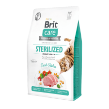 Brit Care Cat Grain-Free Sterilized Urinary Health 2 kg macskaeledel