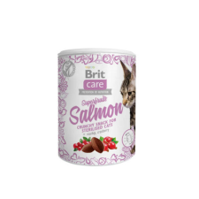 Brit Care Cat Snack Superfruits salmon 100g jutalomfalat macskáknak
