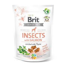 Brit Care Dog Crunchy Cracker. Rovarok lazaccal kakukkfűvel 200g jutalomfalat kutyáknak
